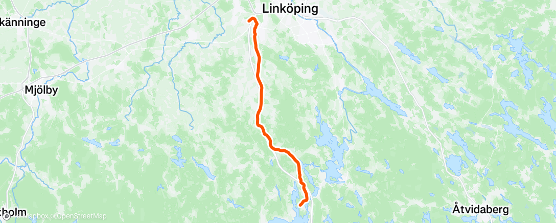 Map of the activity, Medvind och sol