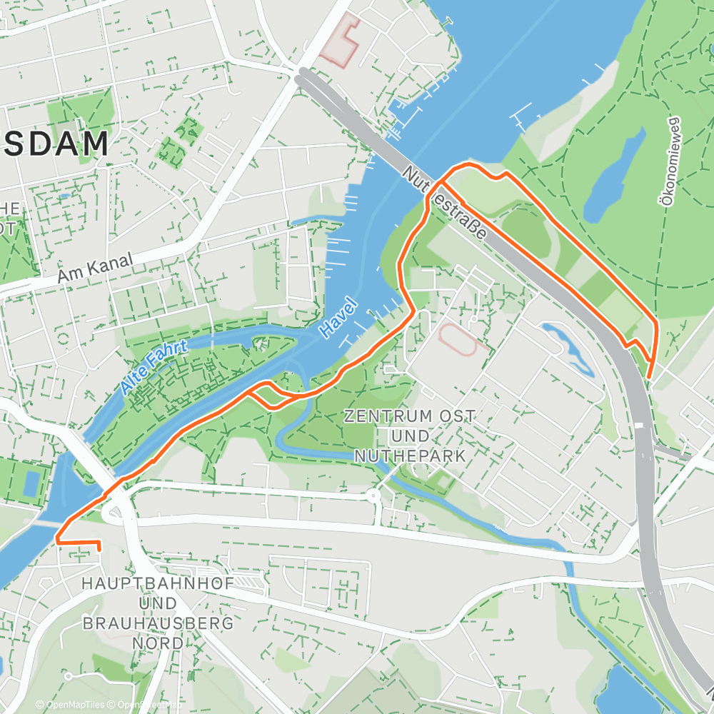 Map of the activity