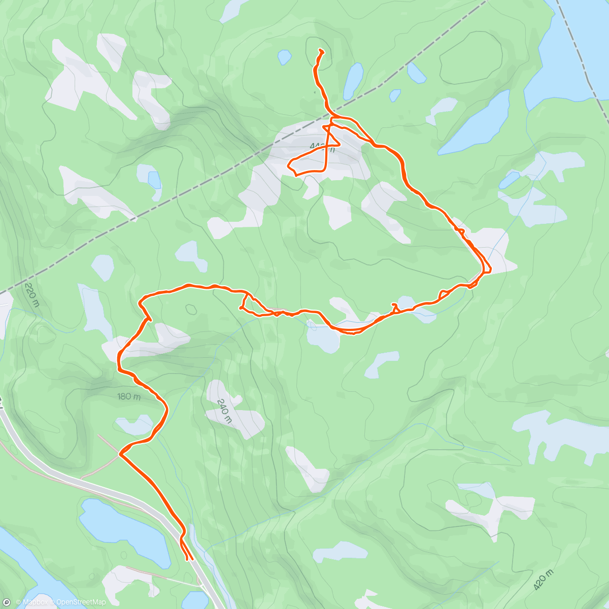 Карта физической активности (Valefjell var kul!!!)