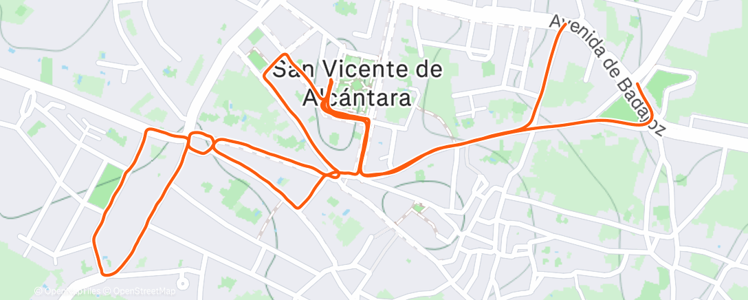 Карта физической активности (Paseo solidario navideño 🎄🧑🏼‍🎄 La Catalina)