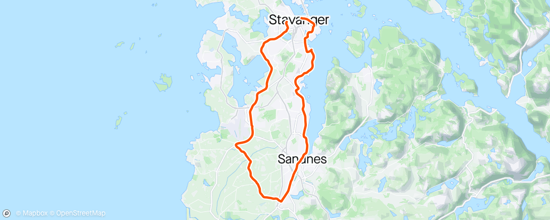 Carte de l'activité Lørdagstråkk