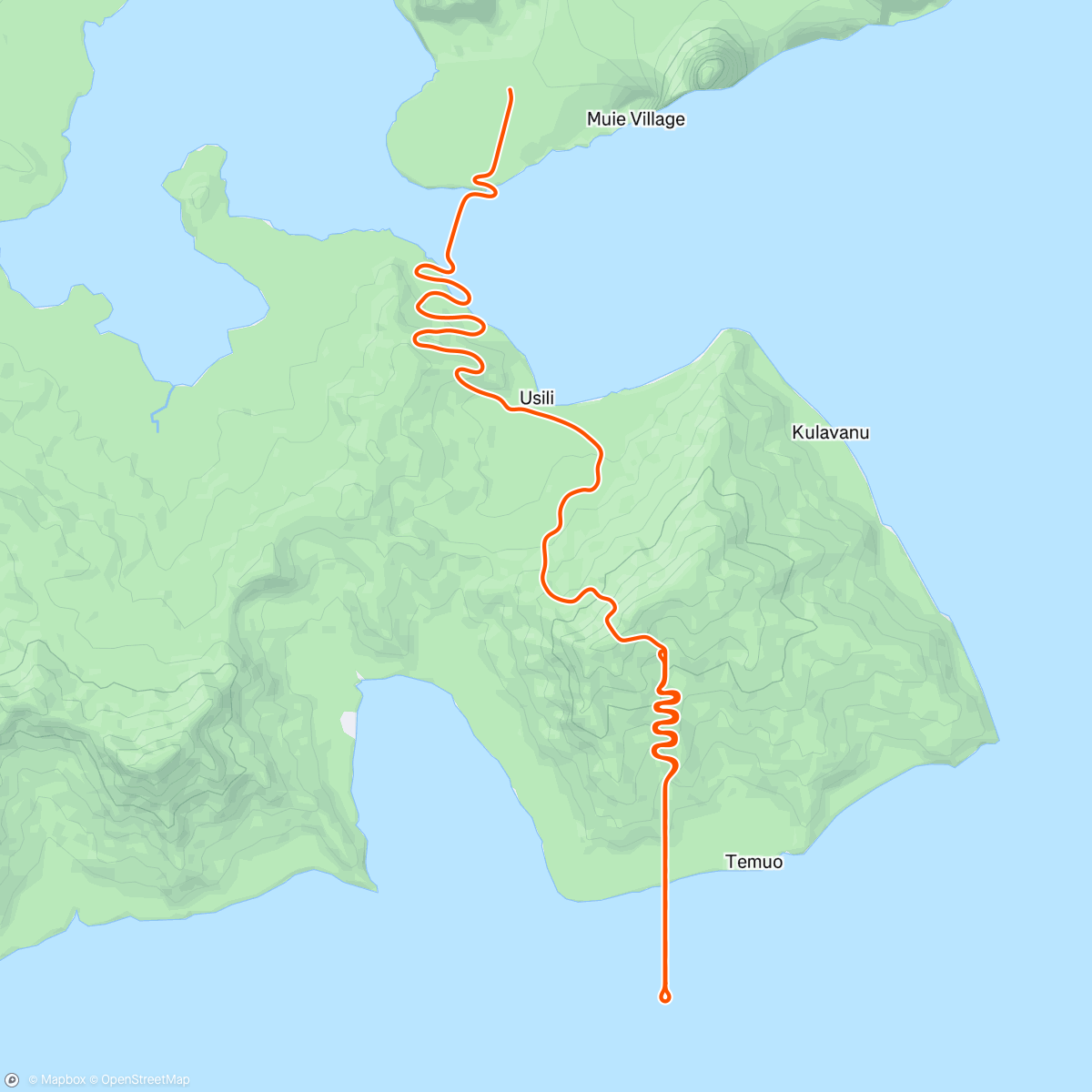 Map of the activity, Zwift - Oh Hill No in Watopia