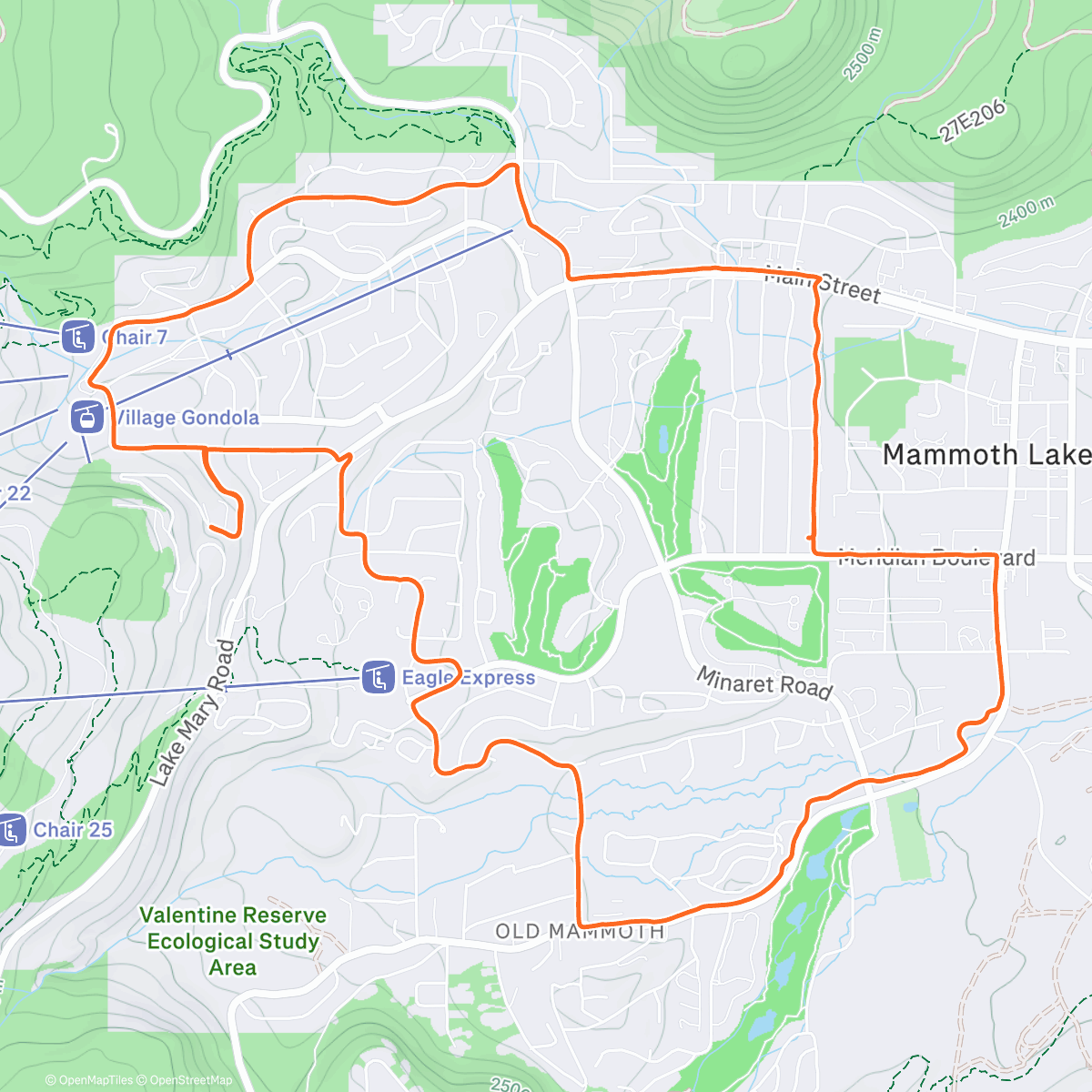 Карта физической активности (slip n slide)