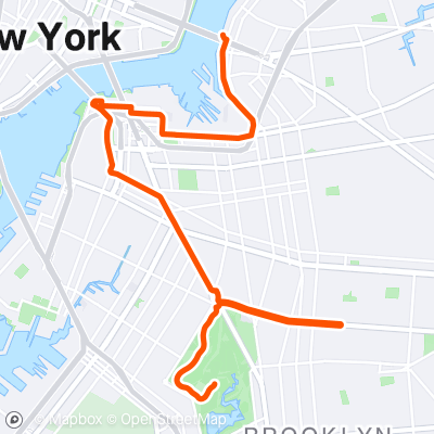 2023 NYCRUNS BROOKLYN HALF - COURSE PREVIEW | 10.0 Mi Running Route On ...