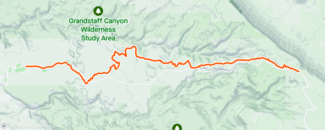 Map of the activity, Raptor Route