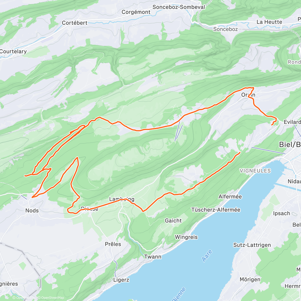 Map of the activity, A bit of fog before the sun