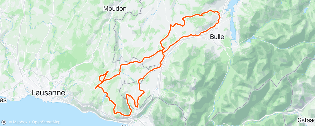 Map of the activity, Ride with Thomas and Torbjørn