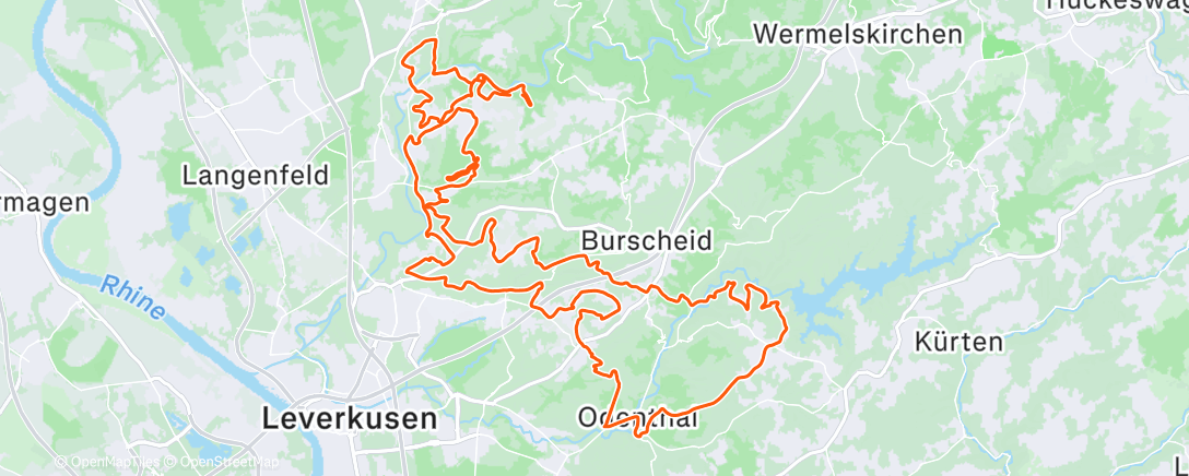 Карта физической активности (MTB)