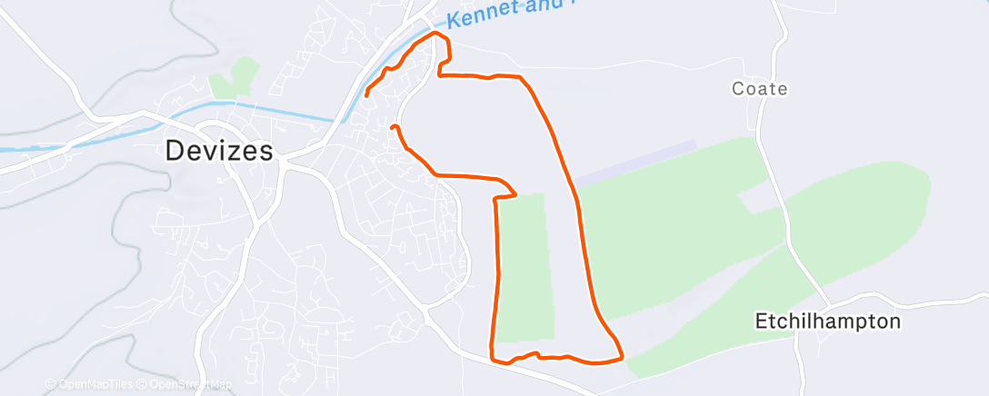 Mappa dell'attività Lunch Run full of cold with Milo