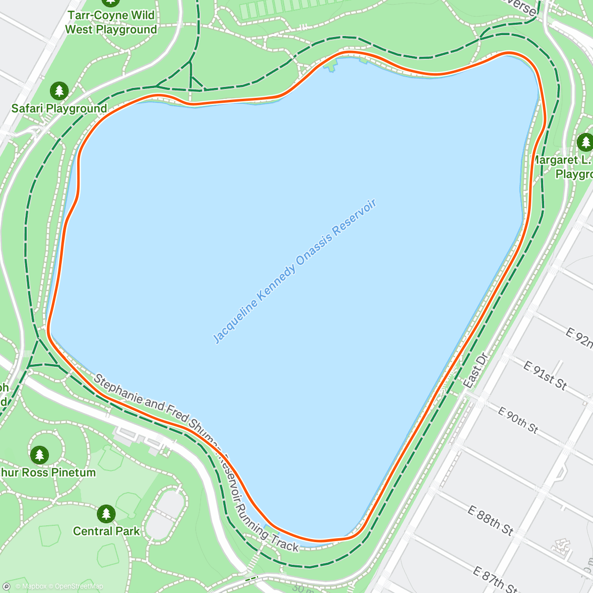 Map of the activity, Zwift - Group Run: ZLDR Starters Run (E) on Shuman Trail Loop in New York