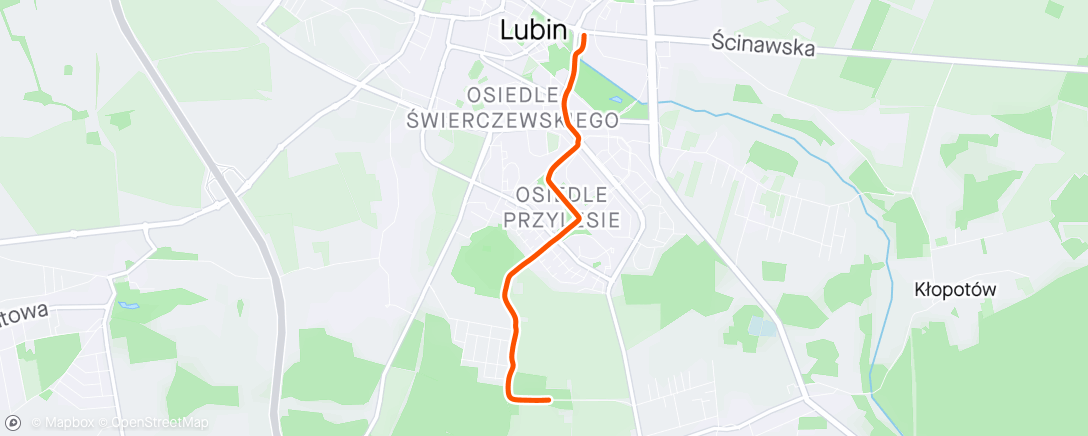 Map of the activity, I z działeczki ride 😂 … #20