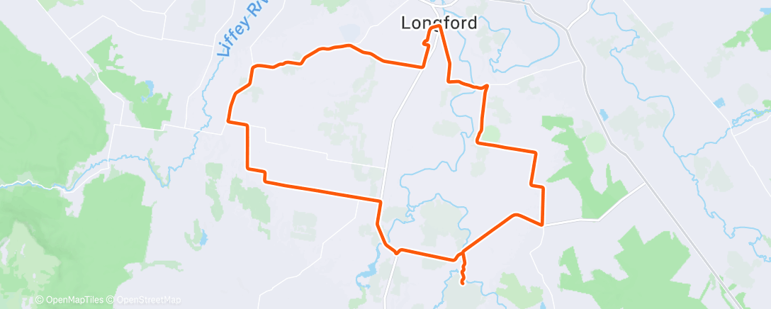 Peta aktivitas, Morning Ride