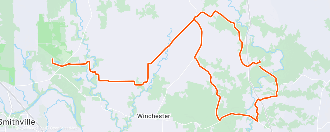 Карта физической активности (EE Road Pre-ride)