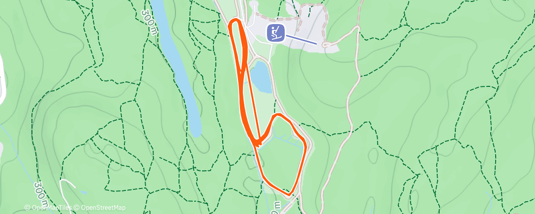 Map of the activity, Skate 10x4min 🥶