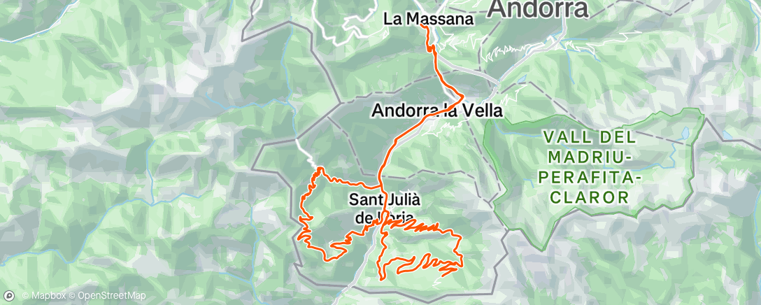 Map of the activity, Morning Ride