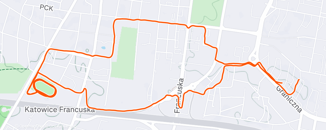 Map of the activity, Test napędu makówkowo-kołoczowego.
Działa.