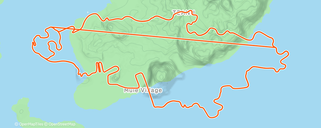 Map of the activity, Zwift - Watopia's Waistband in Watopia