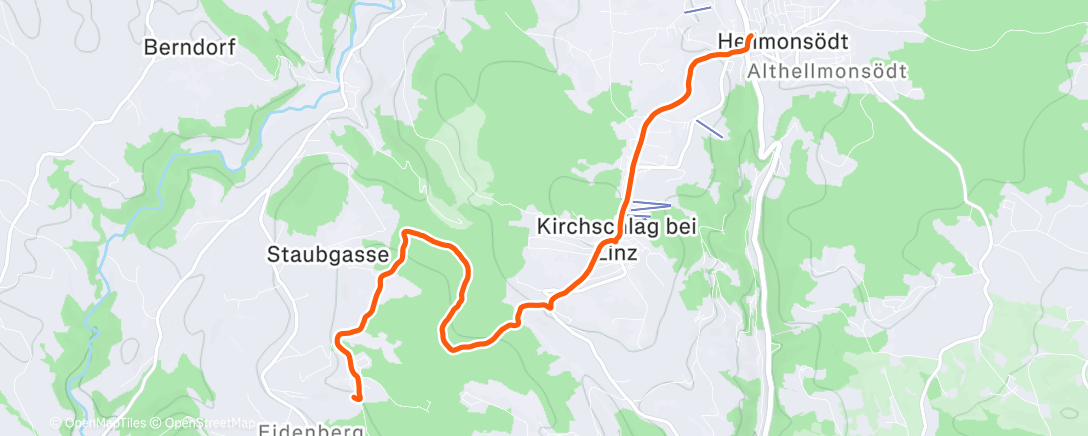 Map of the activity, Alle Wege führen zur Weihnachtsfeier