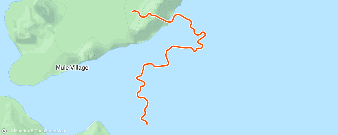 Mappa dell'attività Zwift - Going Coastal in Watopia