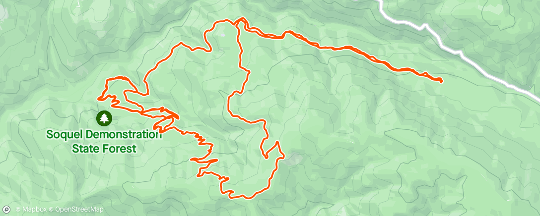 Mapa de la actividad (Flow trails with Joe 🎉🙌)