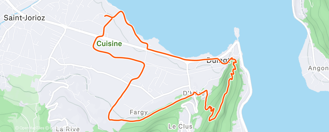 Map of the activity, P'tit Taillefer 🤩