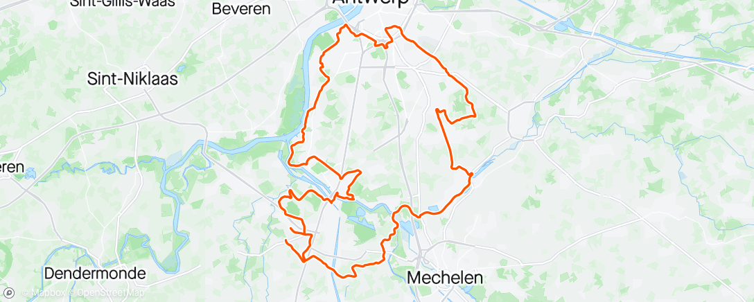 Map of the activity, Duvel on tour