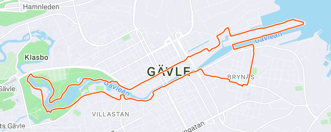 Map of the activity, Segt, ätit för mycket julmat