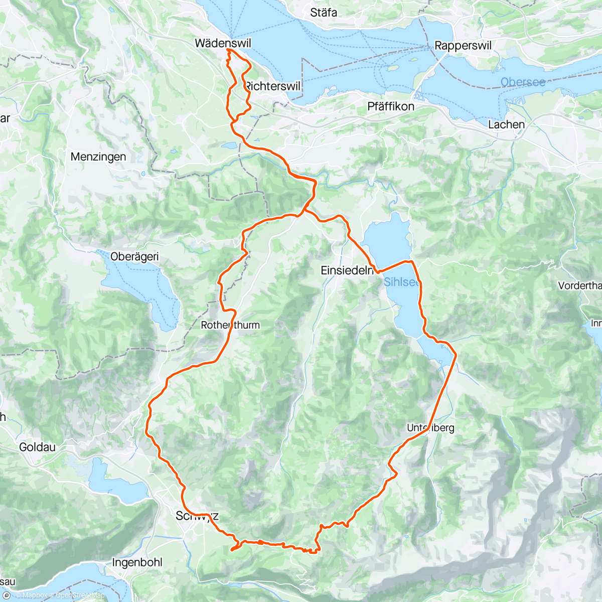 Карта физической активности (Beat the heat on Ibergeregg)