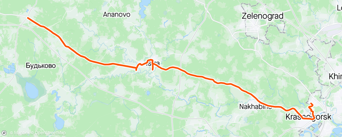 Map of the activity, Проверка Волоколамки
