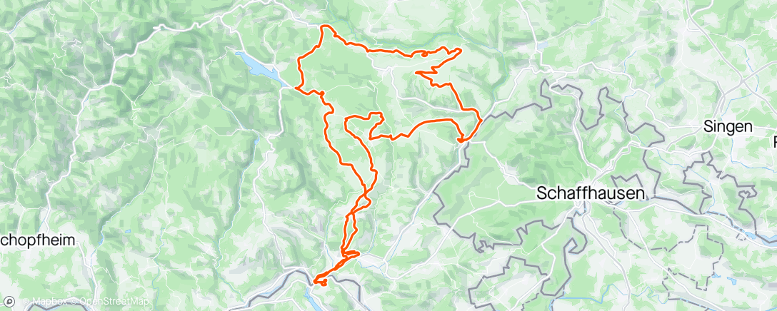 Map of the activity, Grünwald-Lembach-Krenkingen