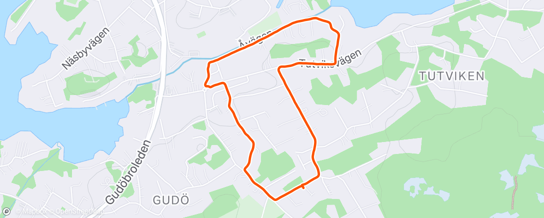 Map of the activity, Extra sväng med barnen 🏃 🏃‍♂️