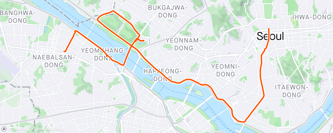Kaart van de activiteit “서울 자전거 대행진 _데이딩!”