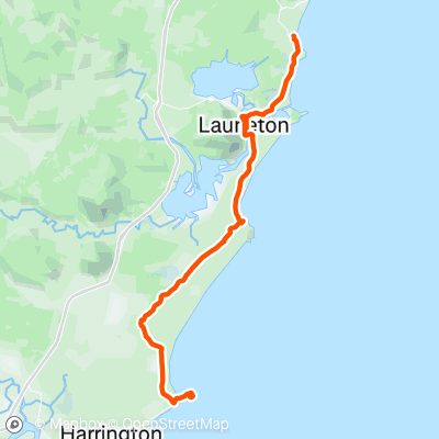 Diamond and Crowdy Heads | 80.5 km Cycling Route on Strava