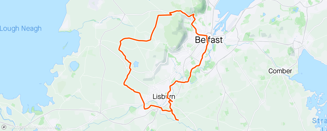 Mapa da atividade, Legacurry FCC Belfast Hills