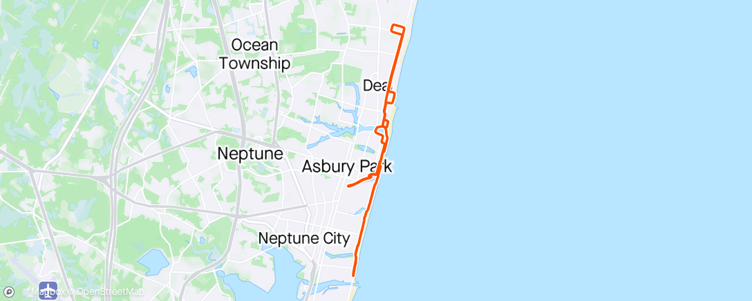 Map of the activity, Runapoolza half marathon