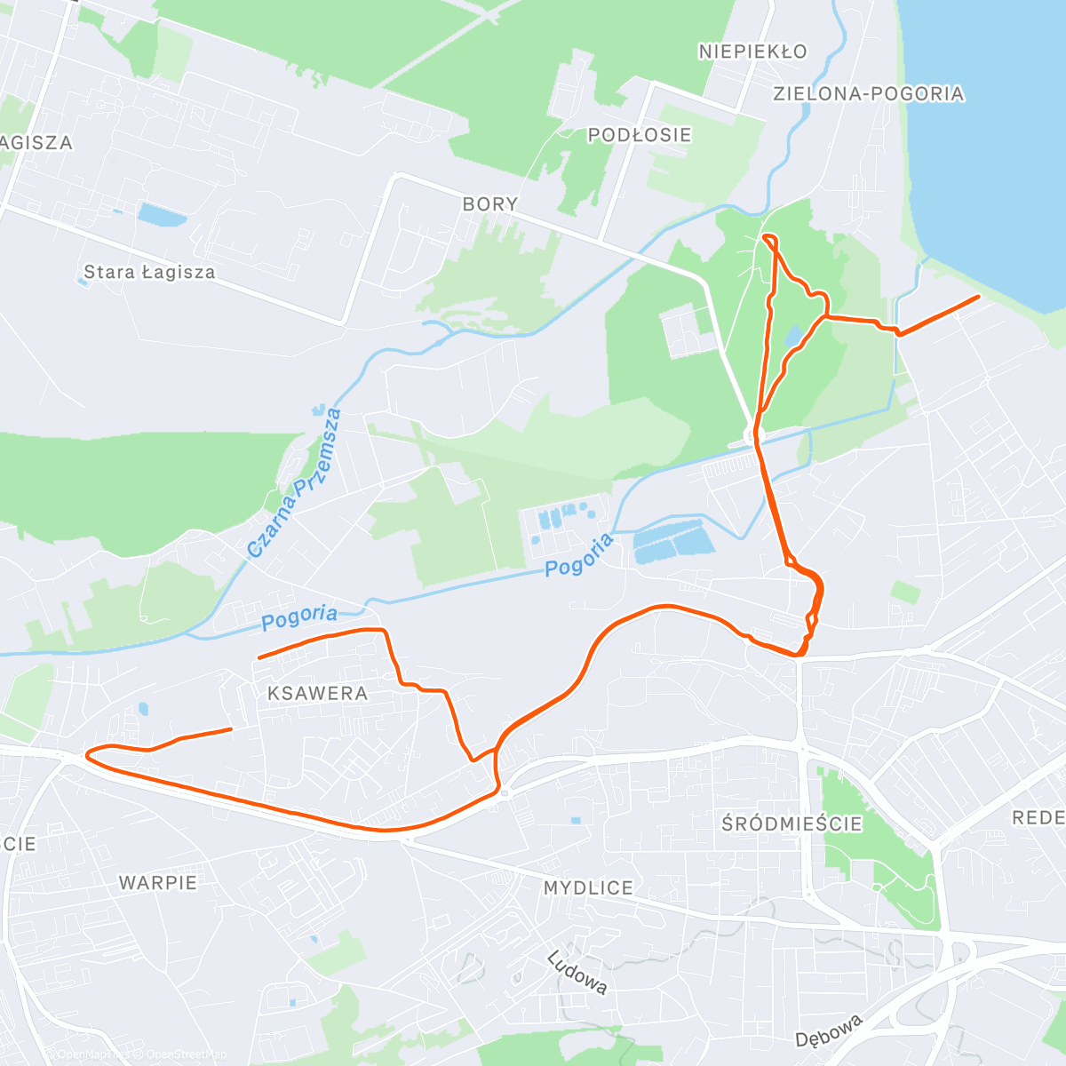 Mapa de la actividad (Mroźno 😁)