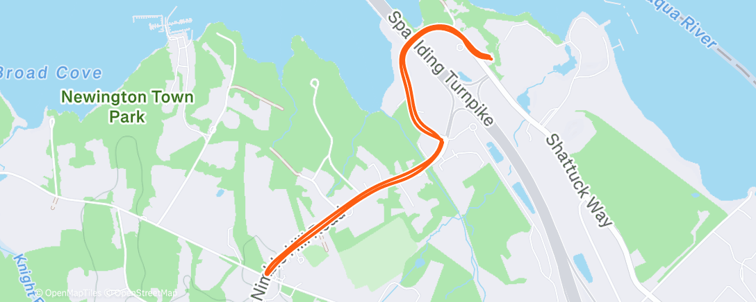 Mapa de la actividad (STC Goes Late, Early)