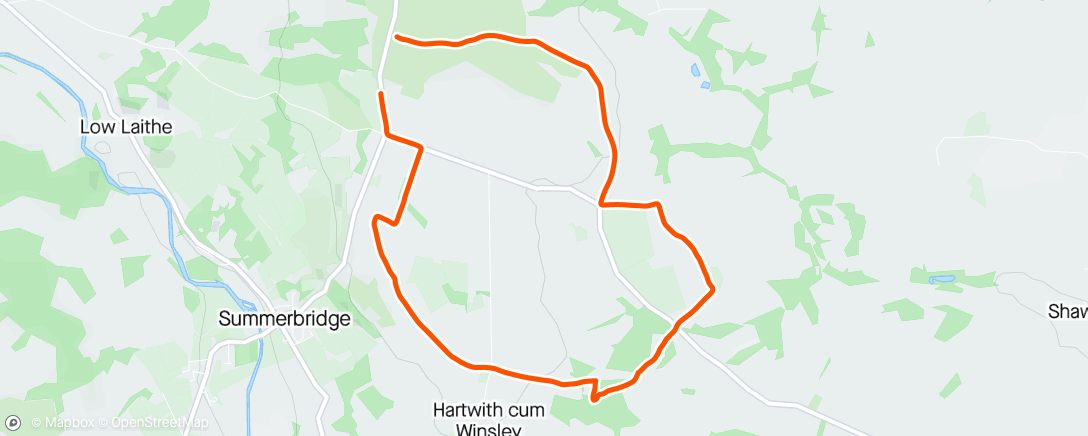 Map of the activity, More of a walk by than a trot….Russell’s we’re not feeling it especially Badger 🥰