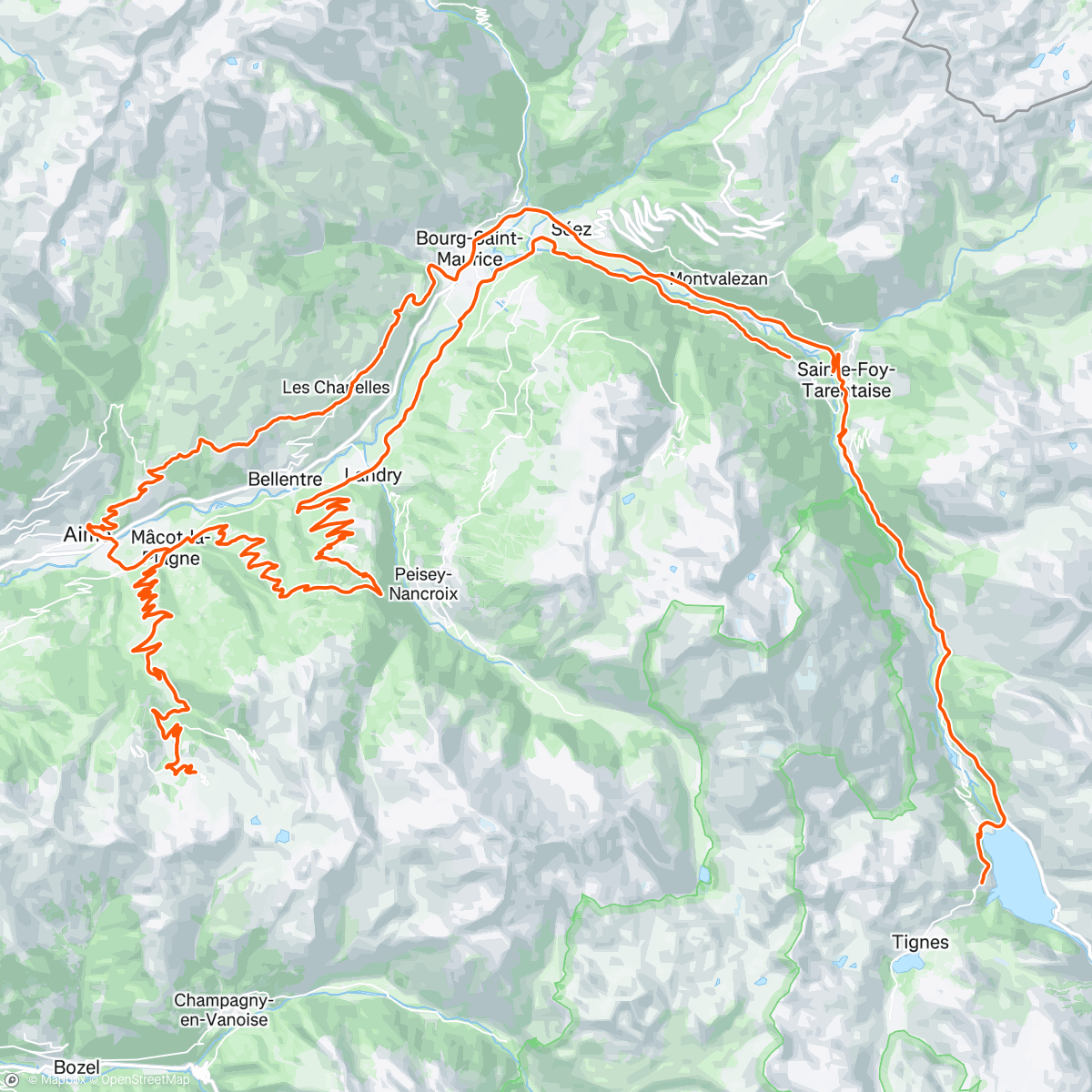 Map of the activity, Z2