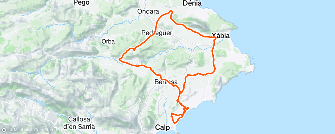 Карта физической активности (Fietsen)