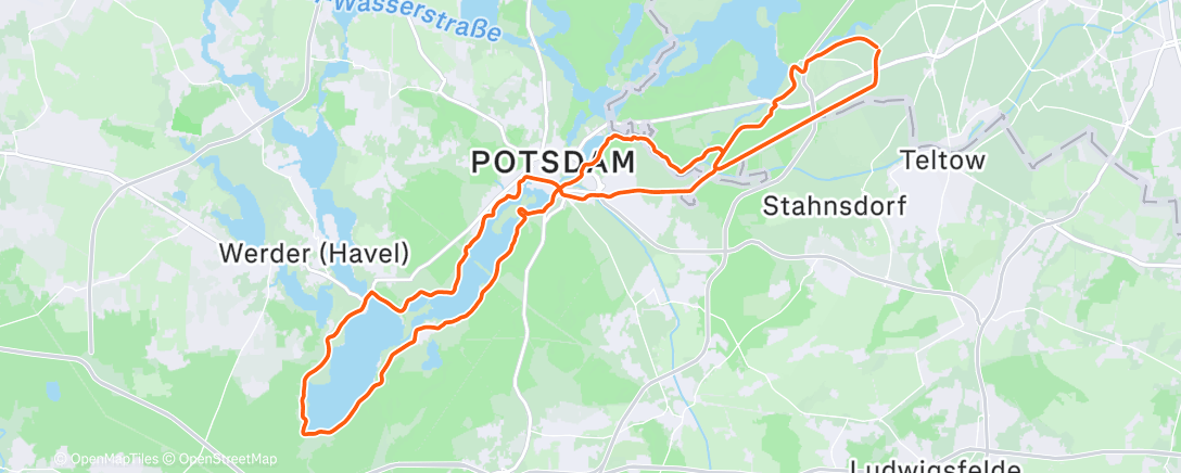 Map of the activity, 12/24/2025, Berlin, Berlin, Germany - Ho, ho, ho:-))