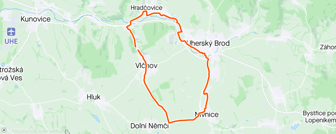 Map of the activity, Brod
