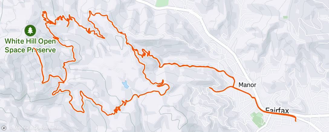 Map of the activity, Tamarancho