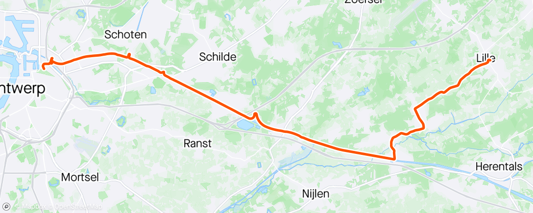 Map of the activity, Kärcher testing day 1