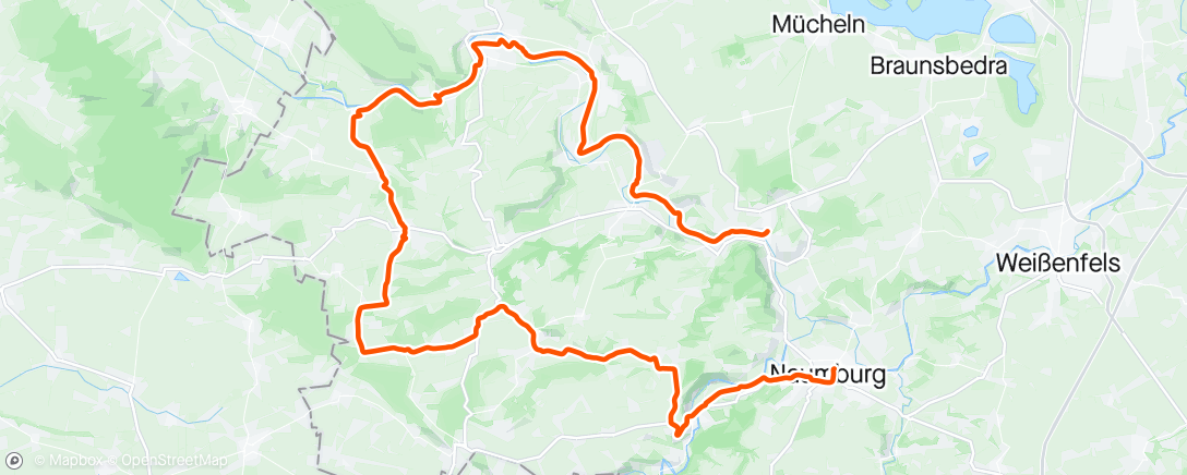 Map of the activity, Vatertagsrunde