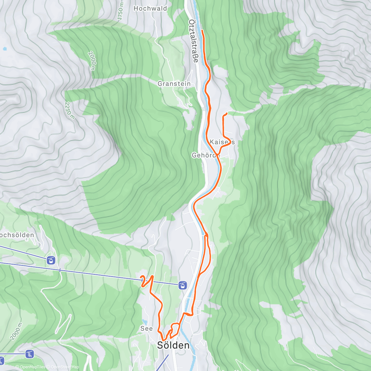 Карта физической активности (Morning Run)