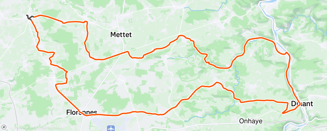 Carte de l'activité