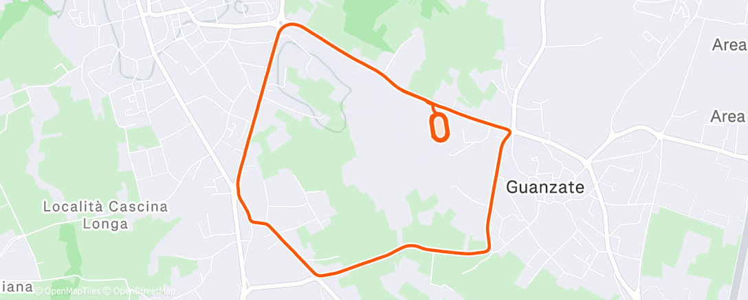 Map of the activity, You deserve some extra recovery