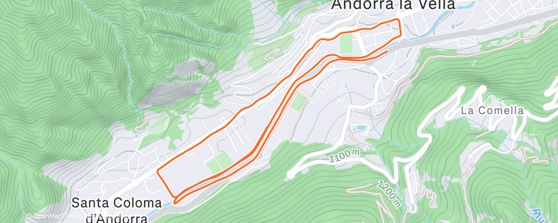 Map of the activity, Andorra La Vella, Andorra La Vella, Andorra 🇦🇩