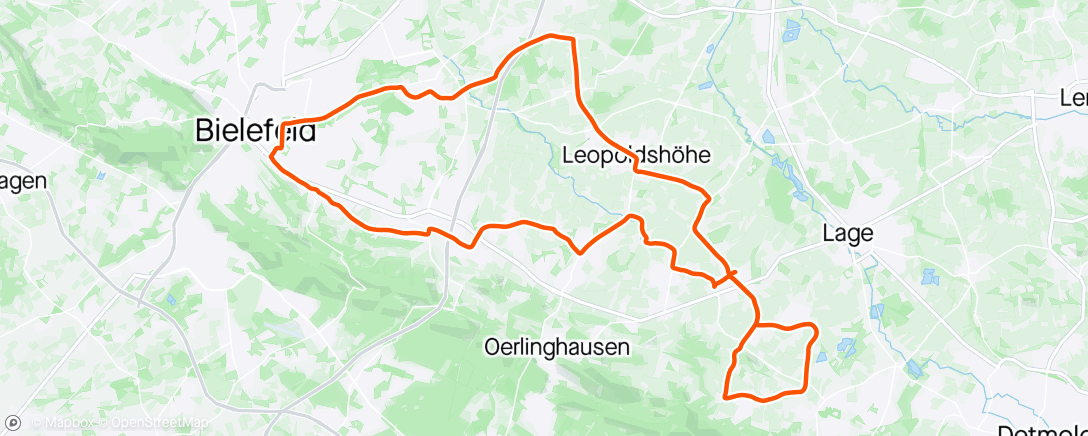Map of the activity, Gechilltes Feierabendründchen